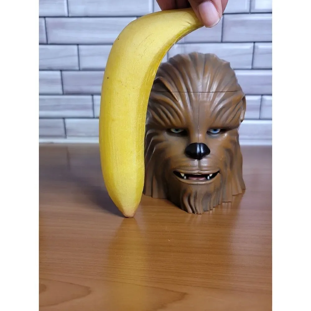 DISNEY PARKS EXCLUSIVE STAR WARS CHEWBACCA STEIN MUG #A31